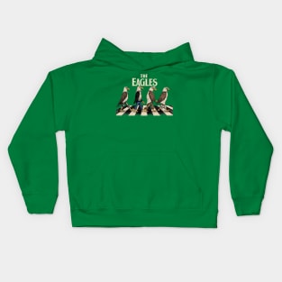 the eagles band retro Kids Hoodie